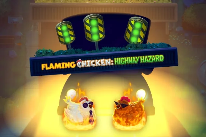 Flaming Chicken Highway Hazard
